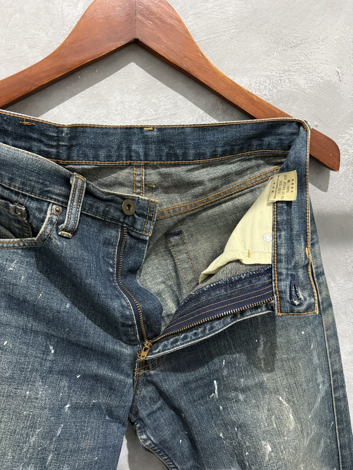 Levi's Vintage Clothing Rare Vintage Levi’s 503 XX Redline Selvedge Jeans Size US 29 - 2 Thumbnail