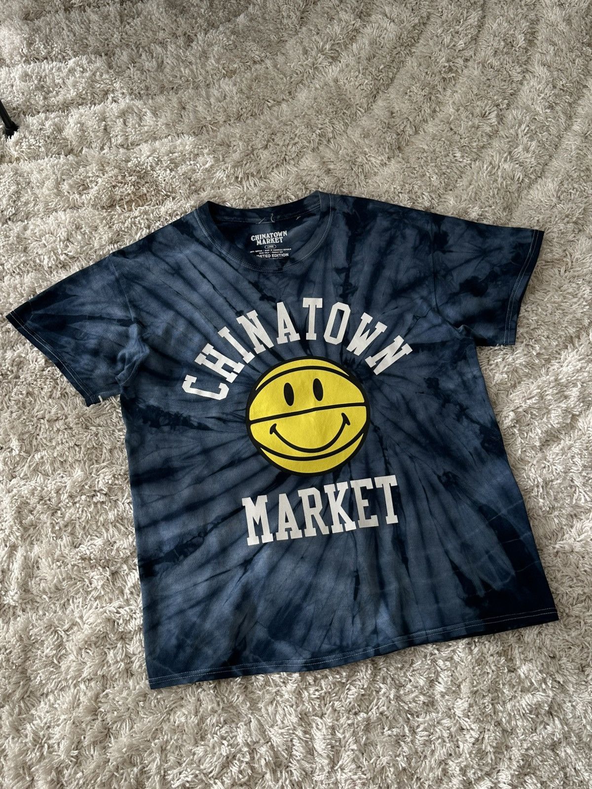 Market Chinatown Market Tie-Dye Smiley Rare Arc Logo Tee Mens Large Size US L / EU 52-54 / 3 - 1 Thumbnail