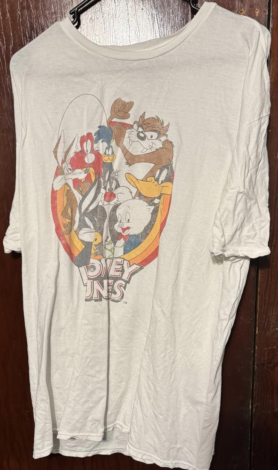 Other Looney Toones Logo T Shirt Men's Size XXL White Size US XXL / EU 58 / 5 - 1 Thumbnail