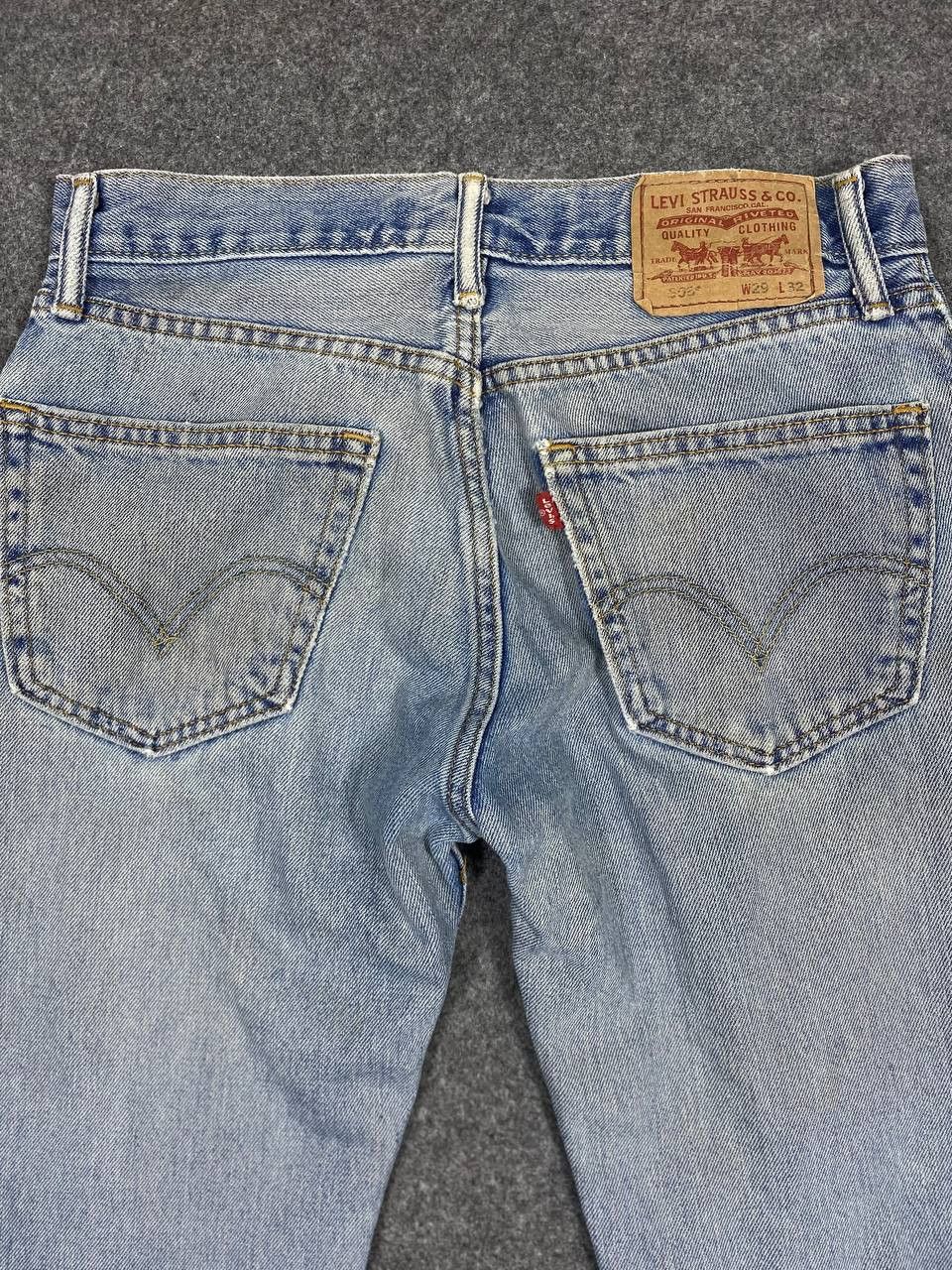 Levi's vintage levis 505 straight fit dirty denim nice design Size US 32 / EU 48 - 3 Thumbnail