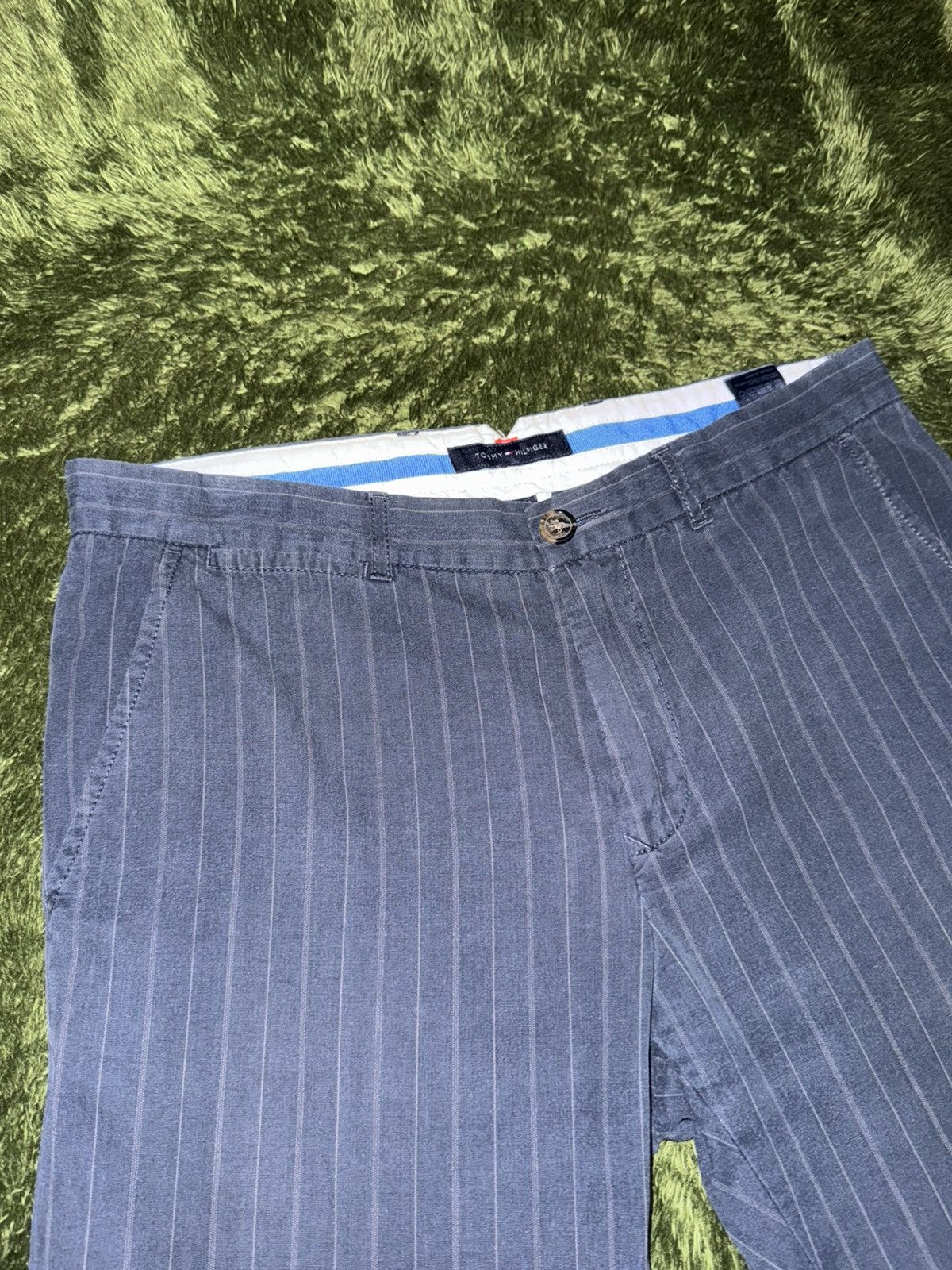 Tommy Hilfiger [33] tommy hilfiger USA stripe washed cotton trouser chino Size US 33 - 2 Thumbnail