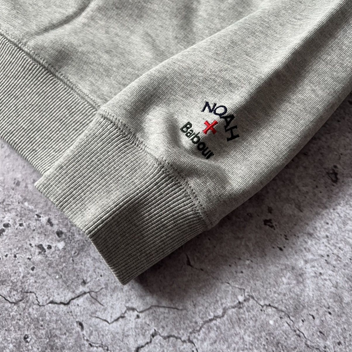 Barbour × Noah NWT Barbour x Noah Northeast Embroidered Sweatshirt Grey Size US M / EU 48-50 / 2 - 5 Thumbnail