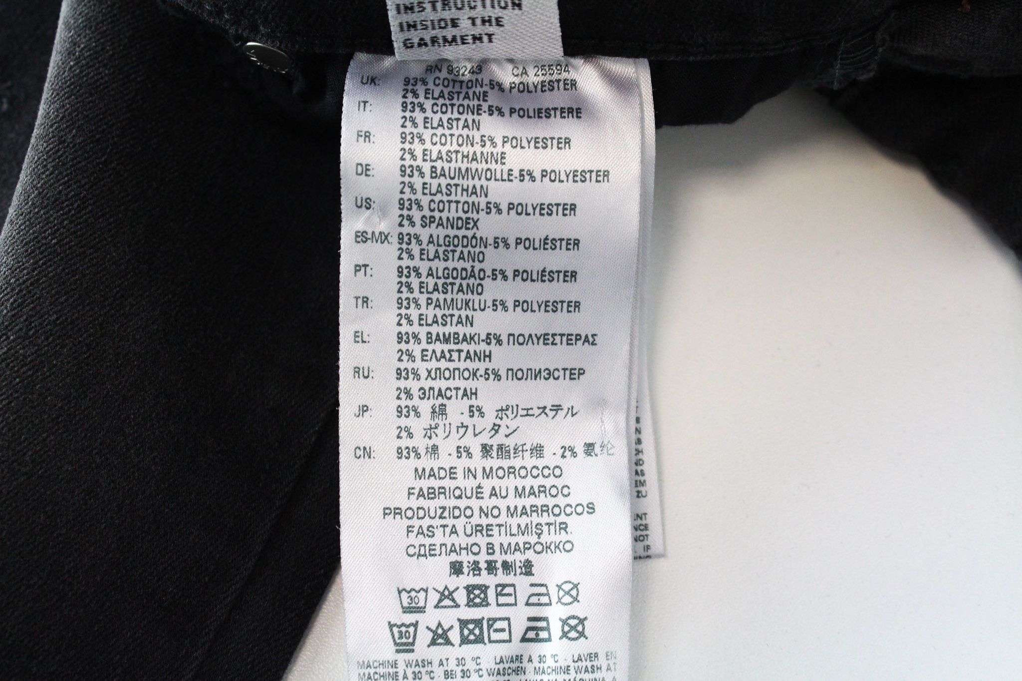 Diesel SLANDY 069GI W23/L32 Girls Black Stretch Jeans 69992 Size 23" - 8 Thumbnail
