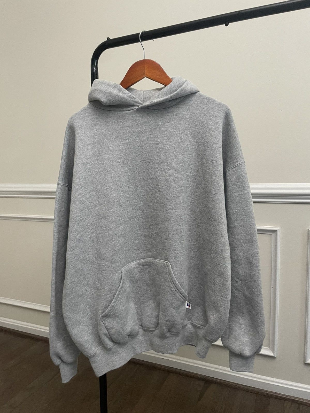Russell Athletic Vintage 90s Thick Russell Hoodie Athletic Pullover Size US XL / EU 56 / 4 - 2 Thumbnail