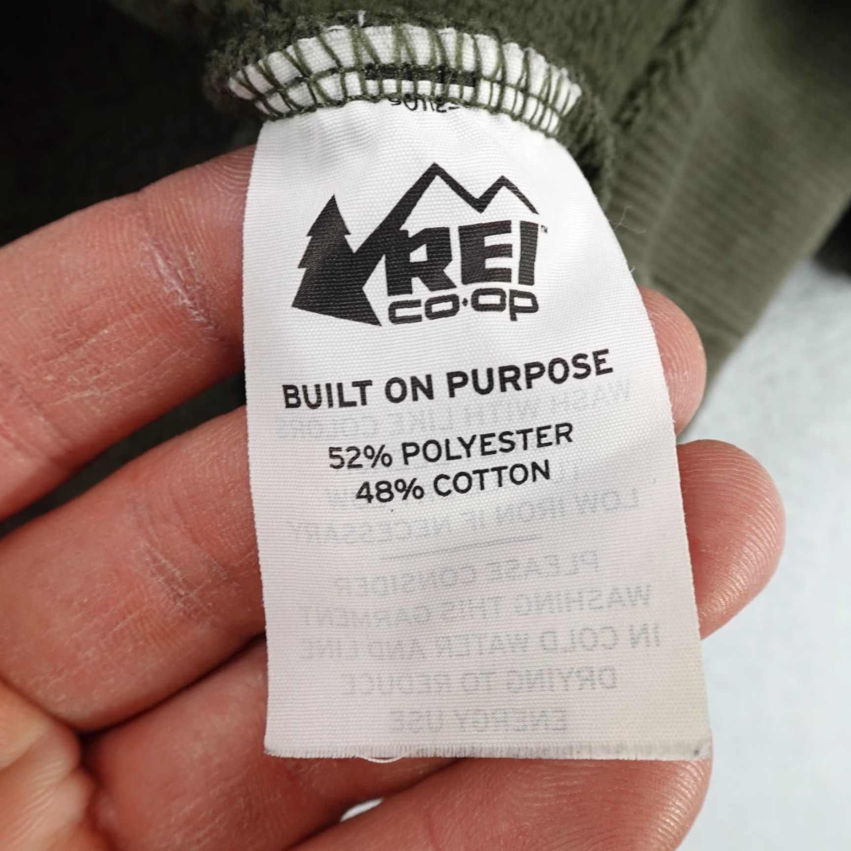 Vintage REI Sweatshirt Womens Small Green The Co Op Employee Staff Edition Sweater Size S / US 4 / IT 40 - 6 Thumbnail