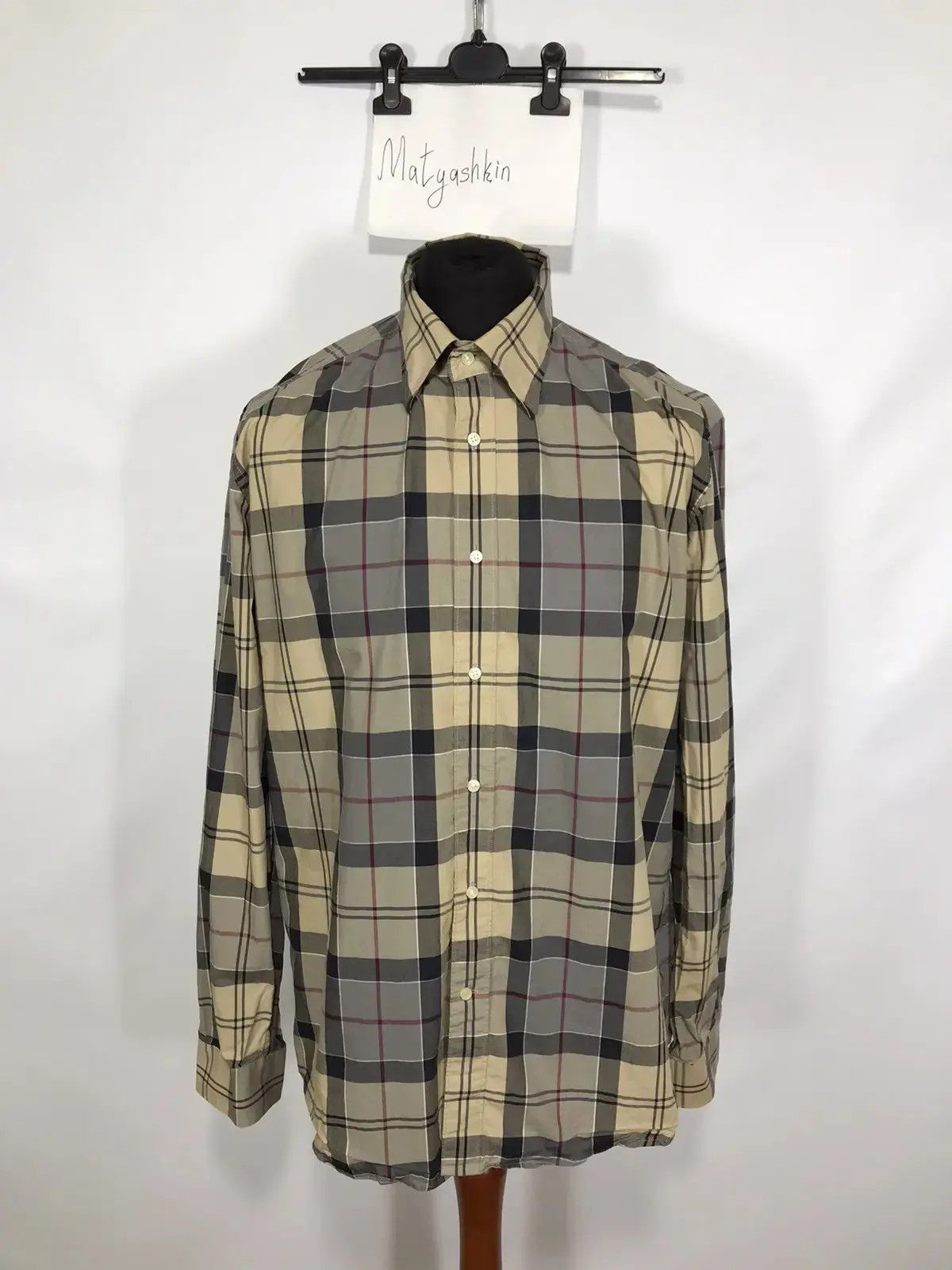 Barbour × Designer Barbour dress tartan shirt size M Size US M / EU 48-50 / 2 - 1 Thumbnail