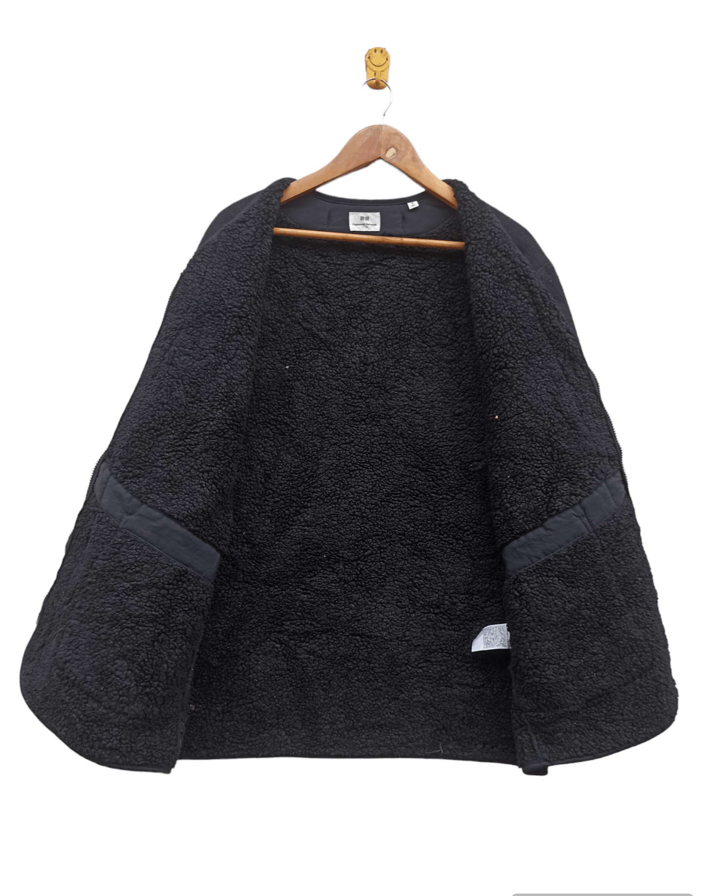 Engineered Garments × Uniqlo Engineering Garment x Uniqlo Fleece Collarless Coat Jacket Size US M / EU 48-50 / 2 - 3 Thumbnail