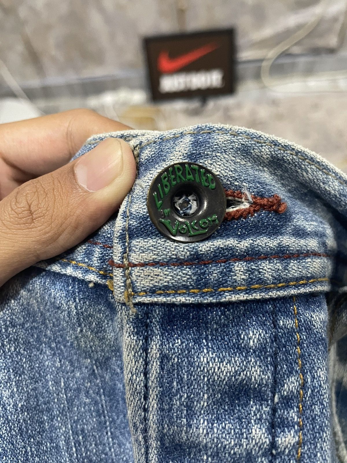Vintage × Volcom 🔥🔥VINTAGE ERGO JEANS🔥🔥 Size US 32 / EU 48 - 11 Thumbnail