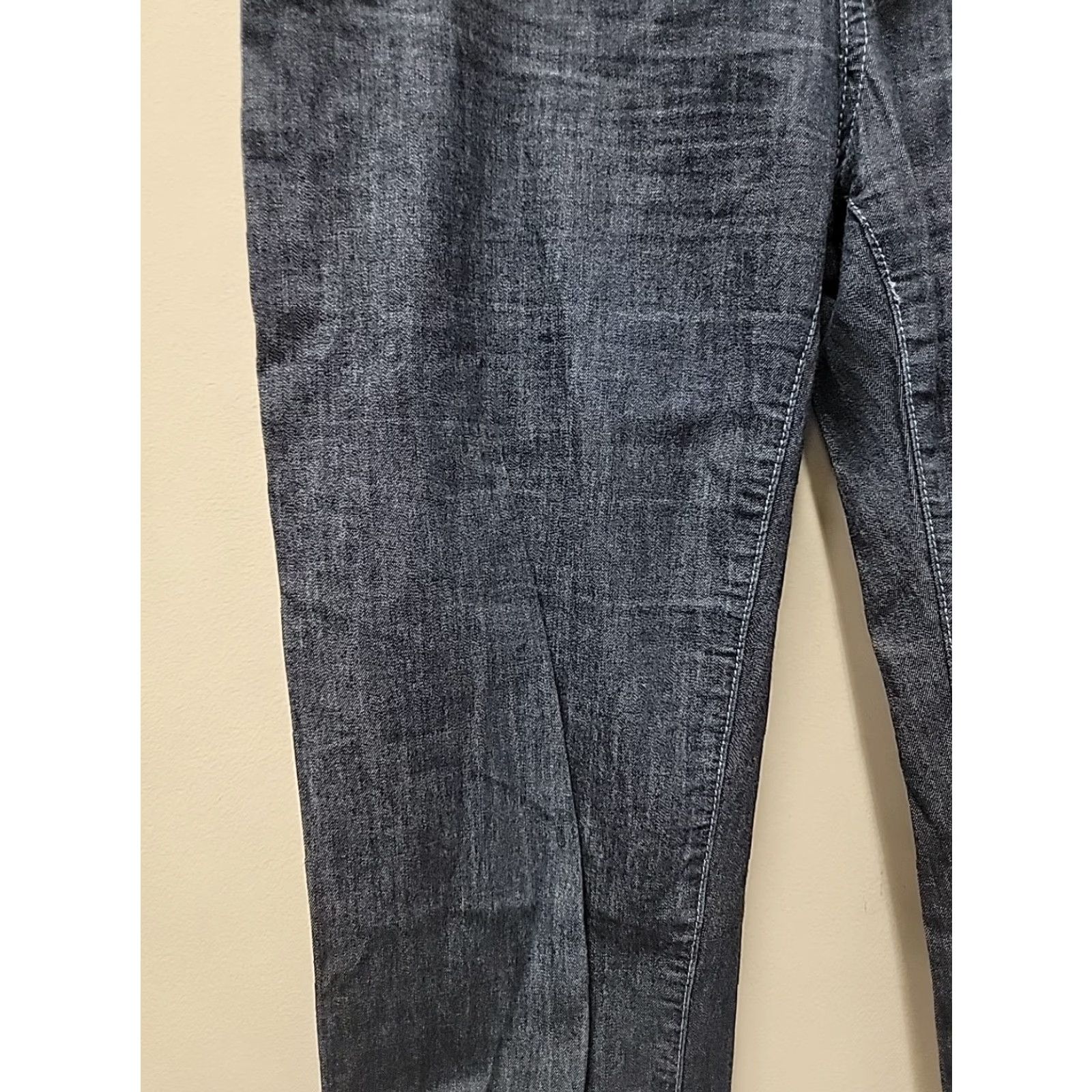 Armani Armani Collezioni Jeans Mens 31 Dark Blue Stretch Denim 5-Pocket Zip Inseam 36 Classic Regular Mens Size US 31 - 3 Thumbnail