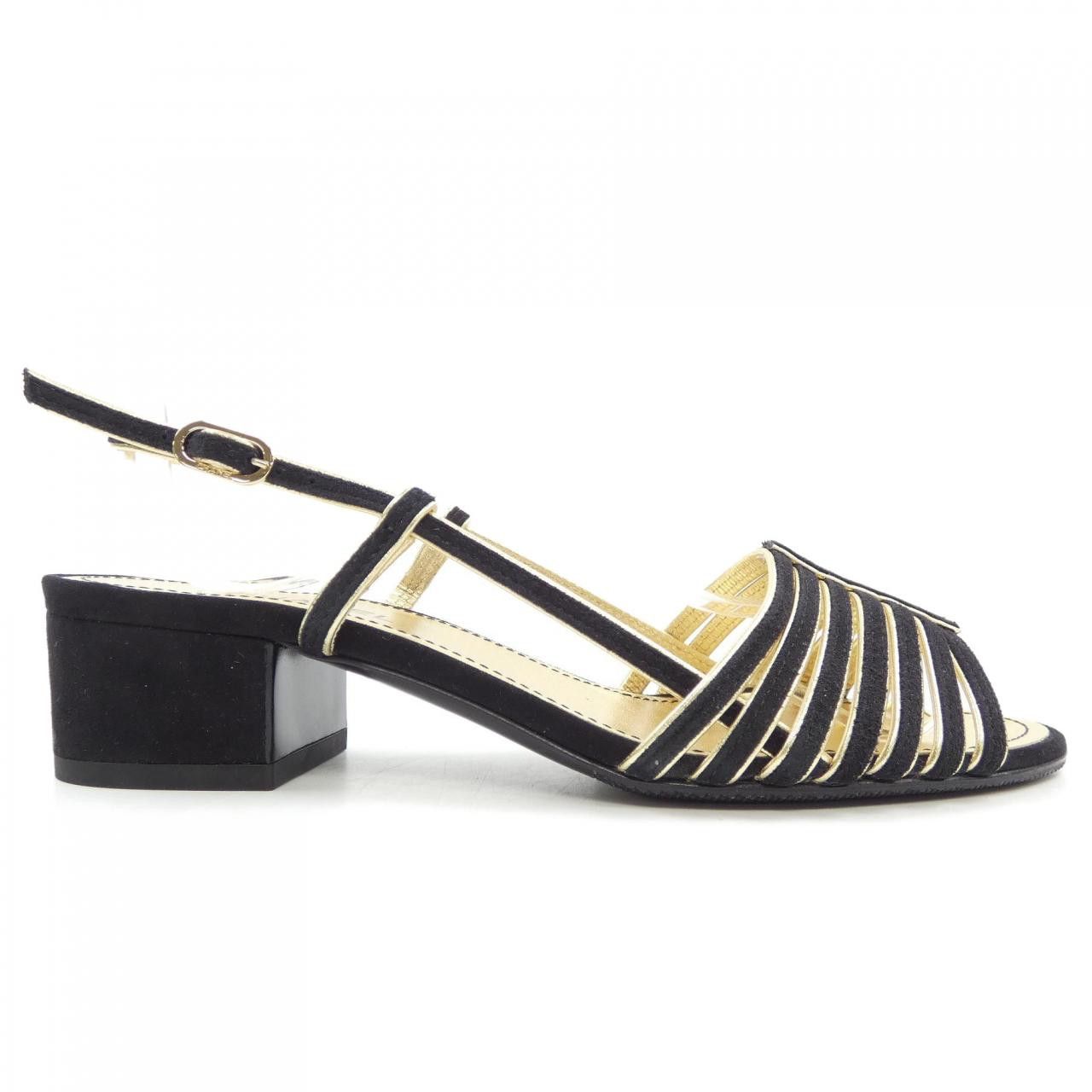 Chanel Chanel G37383X56151 Suede Kidskin Sandals Suede Shoes G37383X56151 DUTY FREE for USA