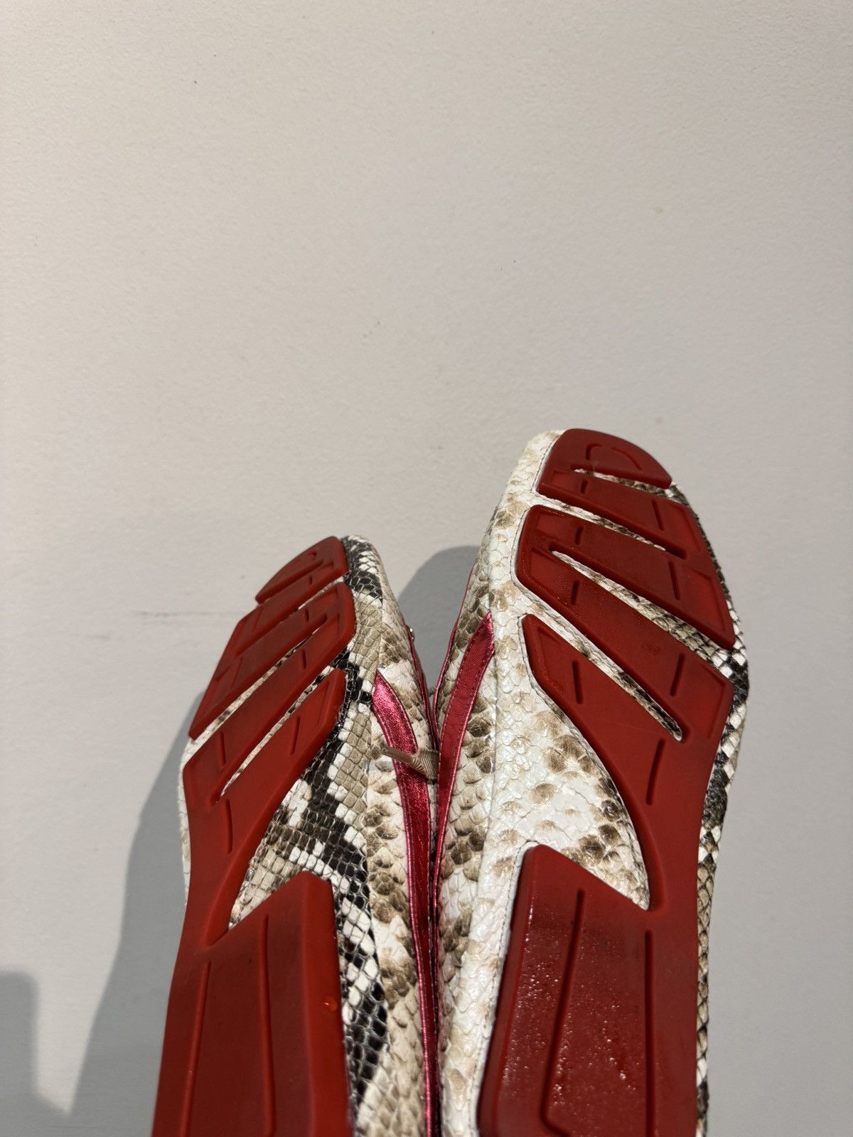 Kiko Kostadinov Kiko Kostadinov Ballet Shoes Red leather straps Size US 9 / IT 39 - 5 Thumbnail