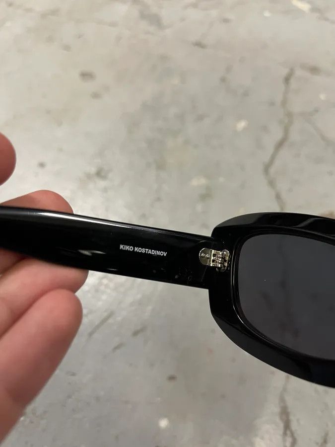 Kiko Kostadinov × Vintage Kiko Kostadinov Black Sunglasses Size ONE SIZE - 10 Thumbnail