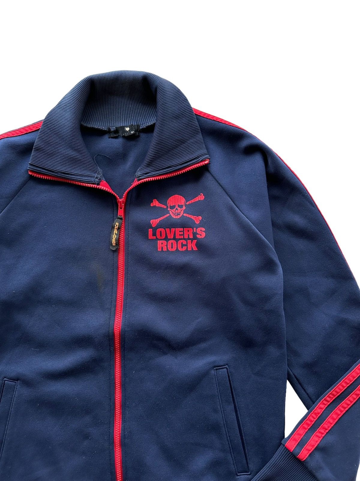 Japanese Brand Super Lover Lovers Rock Zipper Sweater Size US S / EU 44-46 / 1 - 7 Thumbnail