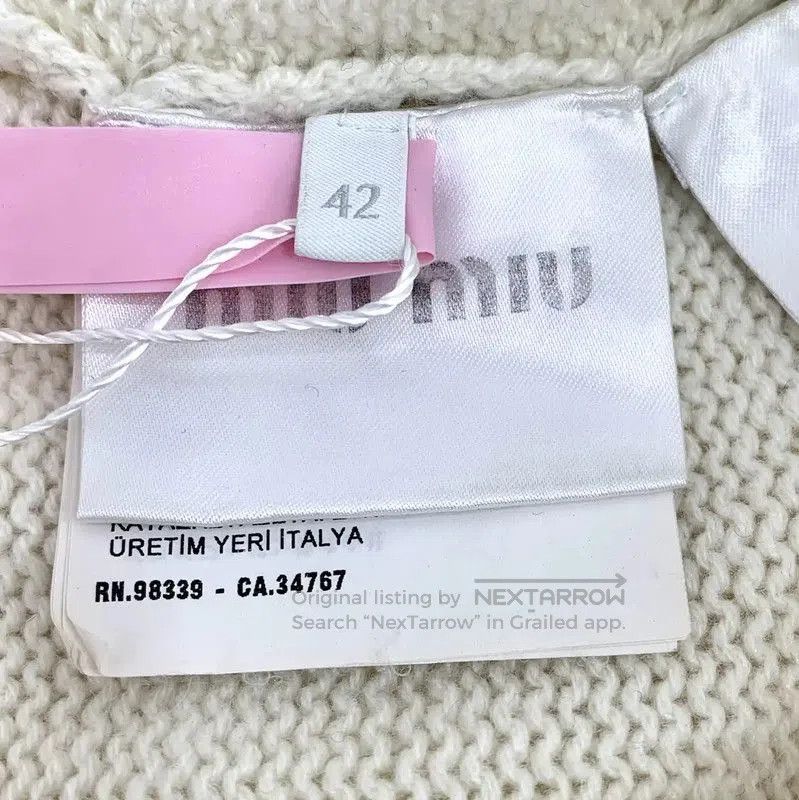 Miu Miu Miu Miu Color Block Cashmere Sweater . Size XXS / US 00 / IT 34 - 7 Thumbnail