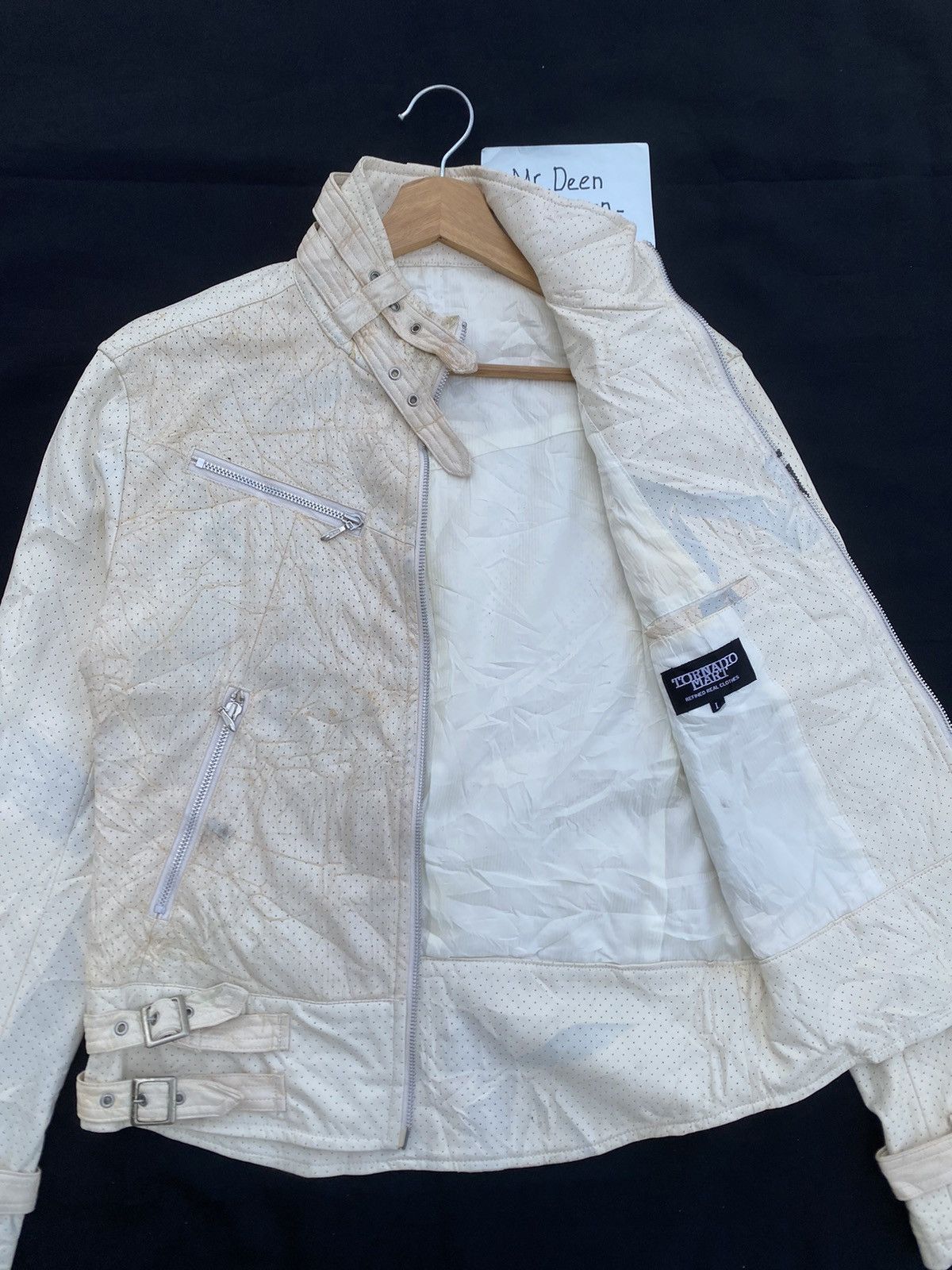 Tornado Mart Rare Vintage 2000s Tornado Mart Biker Jacket Size US M / EU 48-50 / 2 - 8 Thumbnail