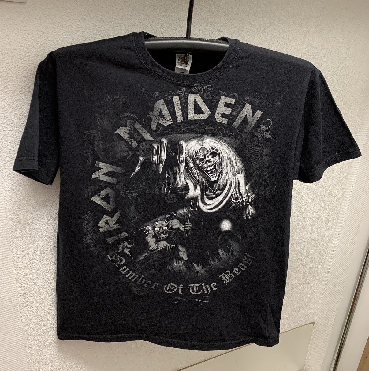 Iron Maiden Iron Maiden number of the beast band rock t-shirt L single Size US L / EU 52-54 / 3 - 1 Thumbnail