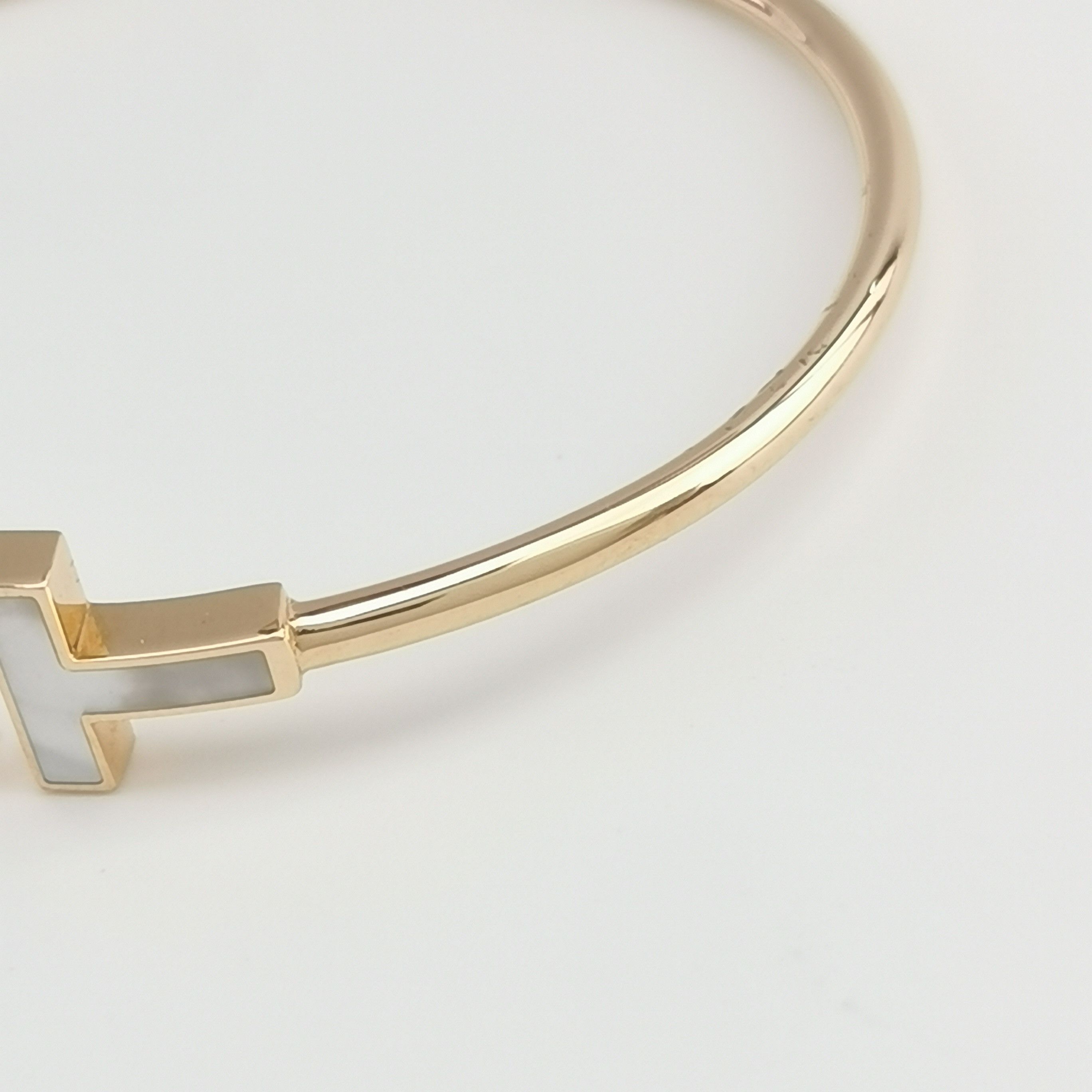 Tiffany & Co. tiffany T 18k rose gold bracelet 0099 Size ONE SIZE - 5 Thumbnail