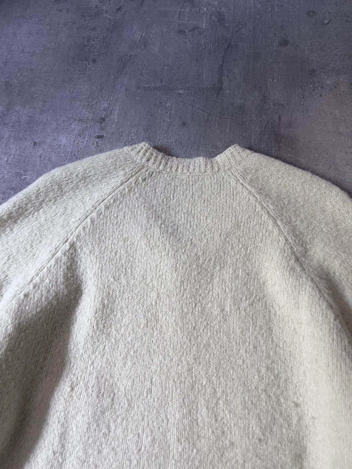 Our Legacy Our Legacy V-Neck Raglan wool alpaca sweater Size US M / EU 48-50 / 2 - 12 Thumbnail