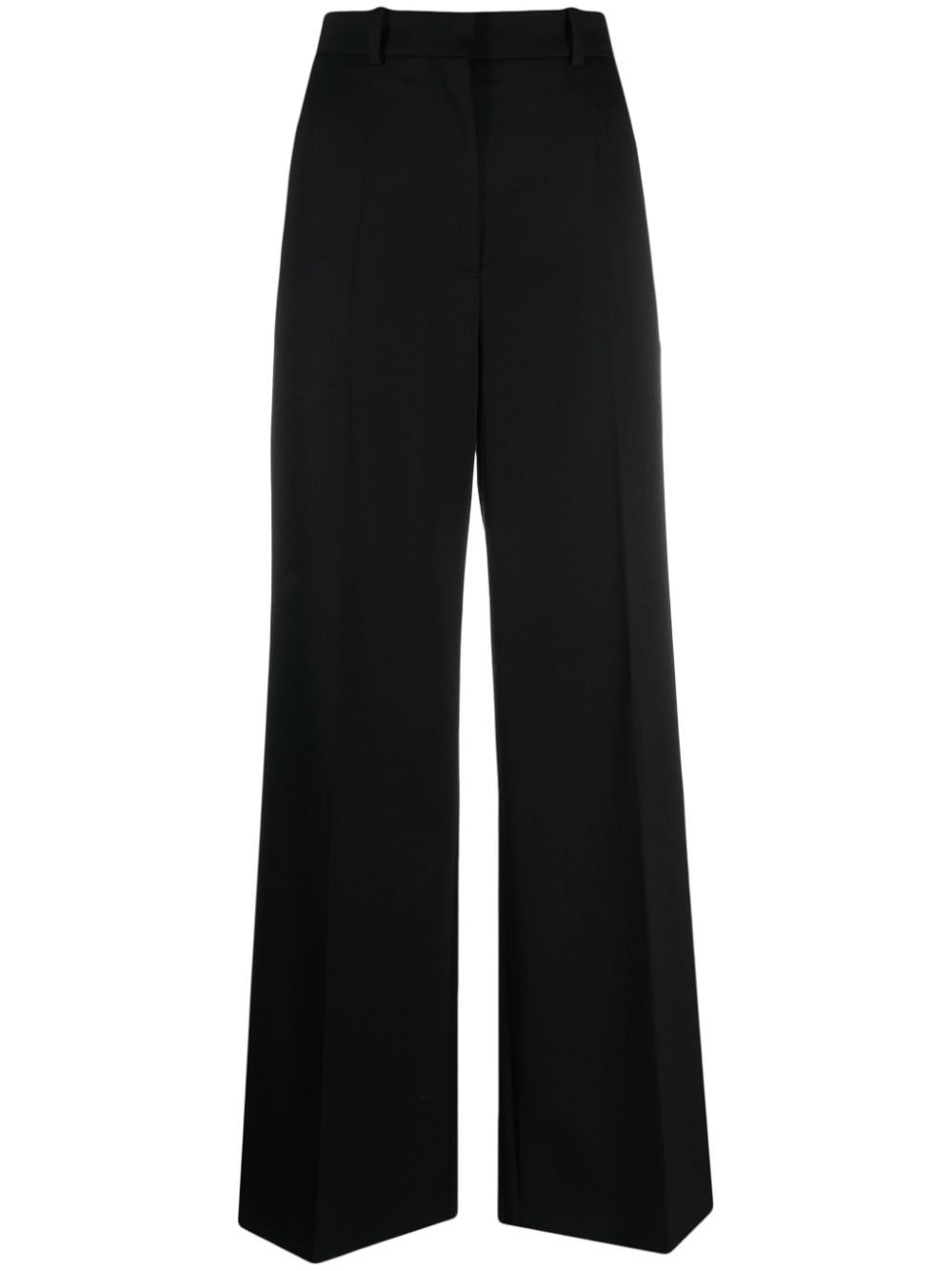 Lanvin WIDE LEG WOOL TROUSERS Size 27" / US 4 / IT 40 - 1 Thumbnail