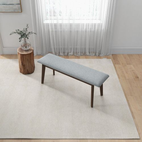 Designer × Homemade Carlos Fabric Upholstered Solid Wood Bench Size US L / EU 52-54 / 3 - 5 Thumbnail