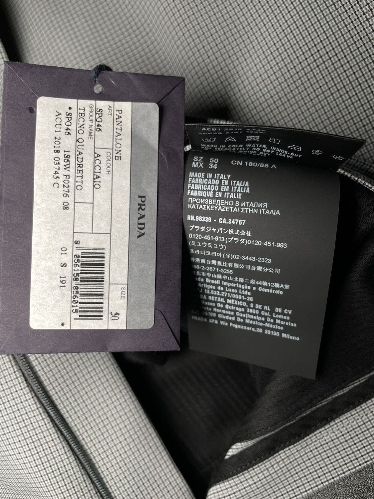 Prada Prada SS 2018 Acciaio Velcro Pants Size US 34 / EU 50 - 17 Thumbnail