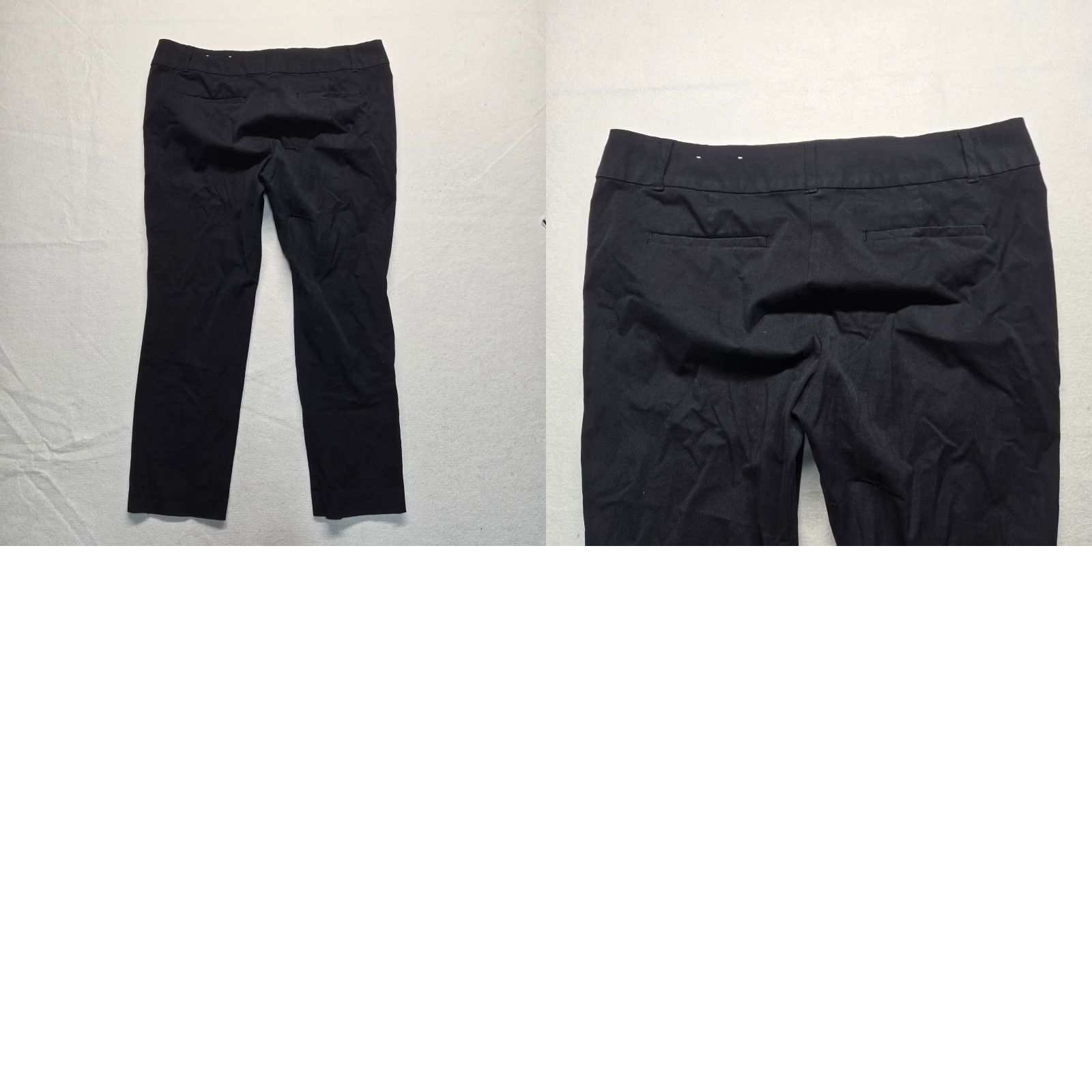 Ann Taylor Ann Taylor Pants Loft Curvy Skinny Ankle Solid Black Adult Women's 14 Size 36" / US 14 / IT 50 - 8 Thumbnail