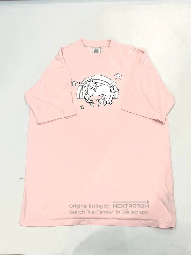 Vetements Vetements Unicorn Print T-Shirt Size US S / EU 44-46 / 1 - 1 Thumbnail