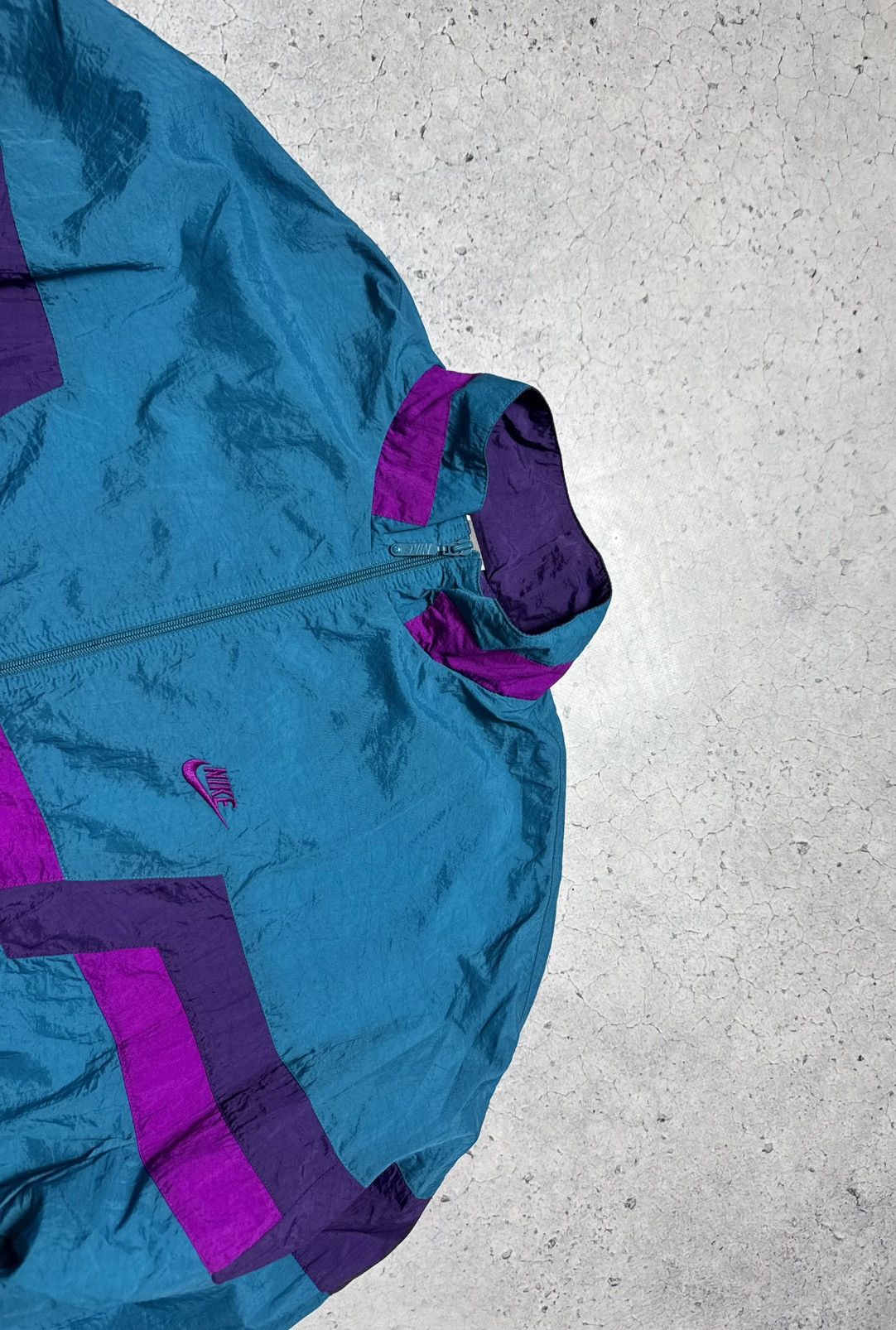 Nike Nike Vintage 80’s 90’s Nylon Track Suit Jacket & Pants Y2K Size US L / EU 52-54 / 3 - 5 Thumbnail