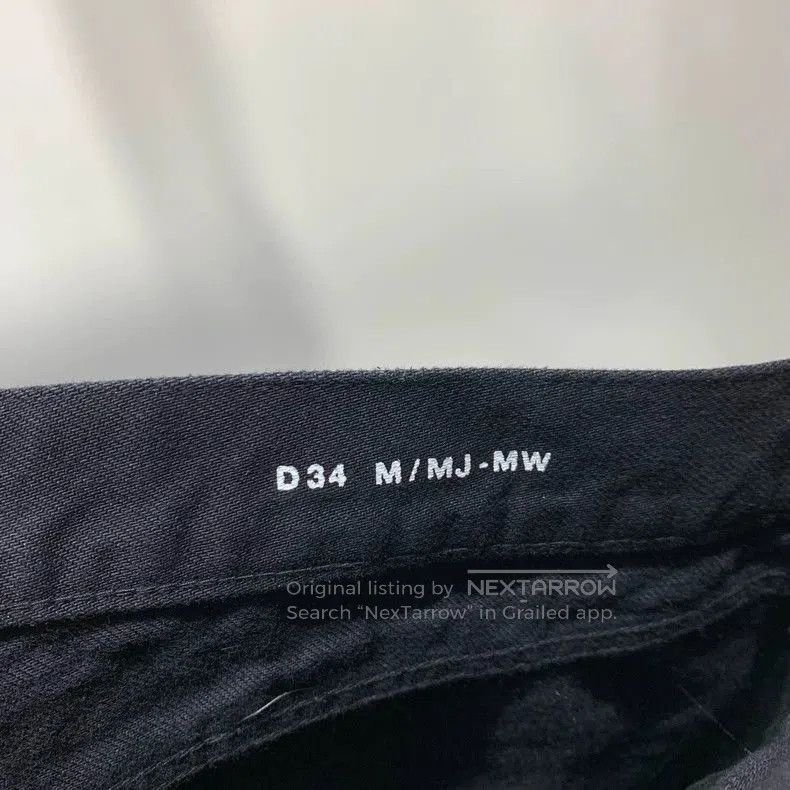 Saint Laurent Paris YSL Black Denim Long Pants. Size US 32 / EU 48 - 3 Thumbnail