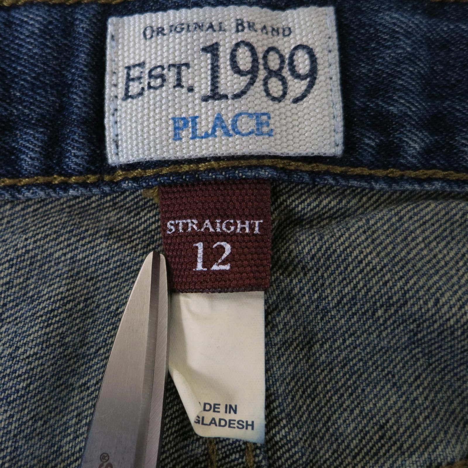 Other The Children's Place Boys' Straight Leg Jeans Size 12 Size US 26 / EU 42 - 3 Thumbnail