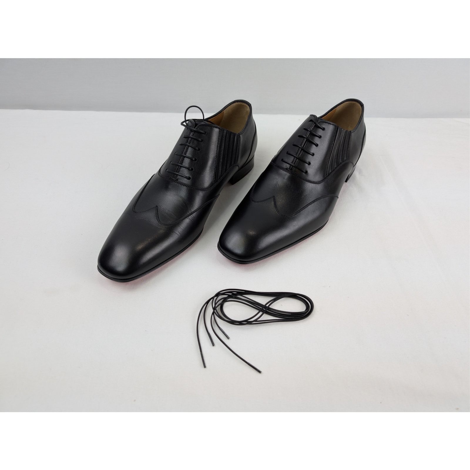 Christian Louboutin o1rshd1 My Amor W Flat Shoe Boots in Black Size US 13 / EU 46 - 8 Thumbnail