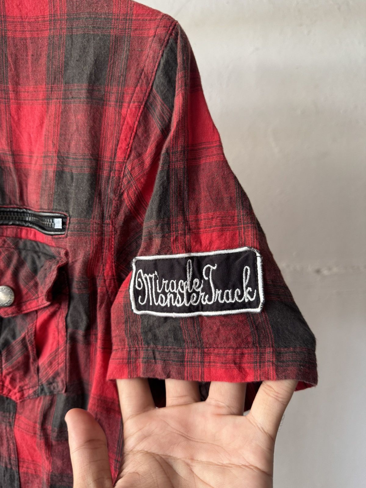 If Six Was Nine In the attic punk poem y2k button shirt Size US M / EU 48-50 / 2 - 9 Thumbnail