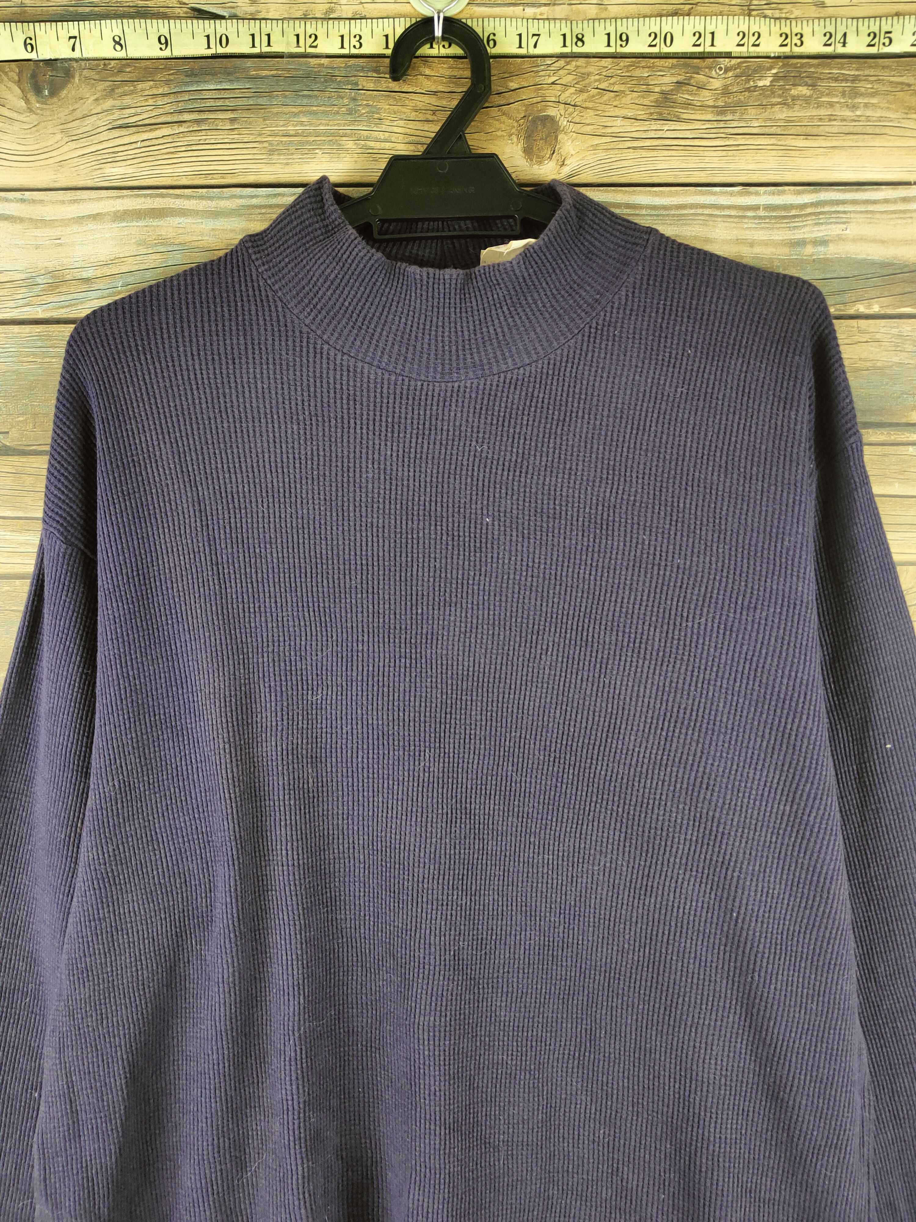 L.L. Bean DL L.L.Bean Navy Knitwear Sweatshirts #46-380 Size US M / EU 48-50 / 2 - 2 Thumbnail