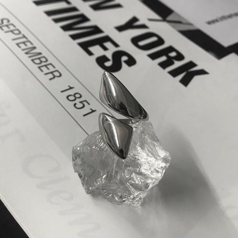 Jewelry Cold Steel Ring Size ONE SIZE - 4 Thumbnail