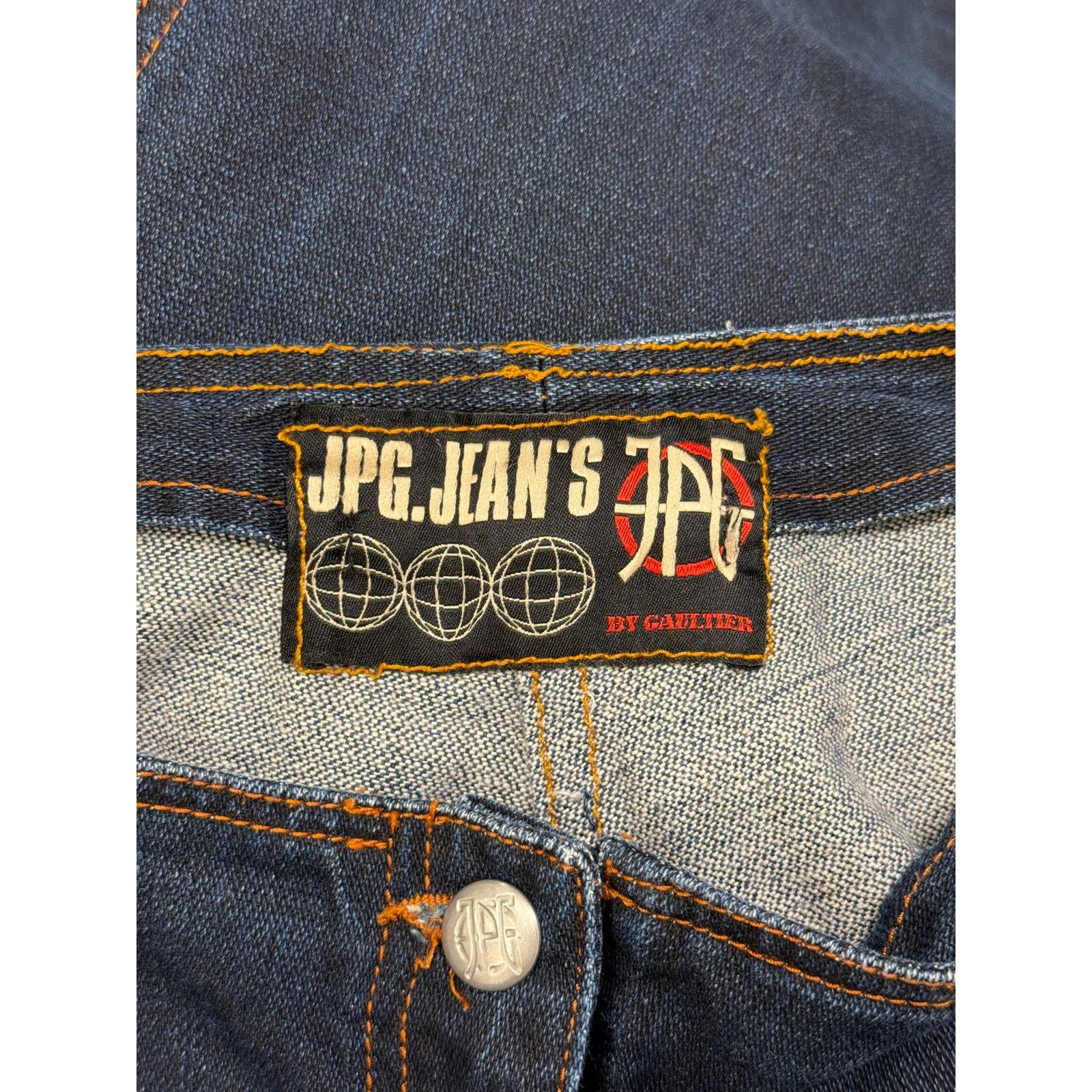 Jean Paul Gaultier 2000s Jean Paul Gaultier pierced patchwork flared jeans Size US 32 / EU 48 - 7 Thumbnail