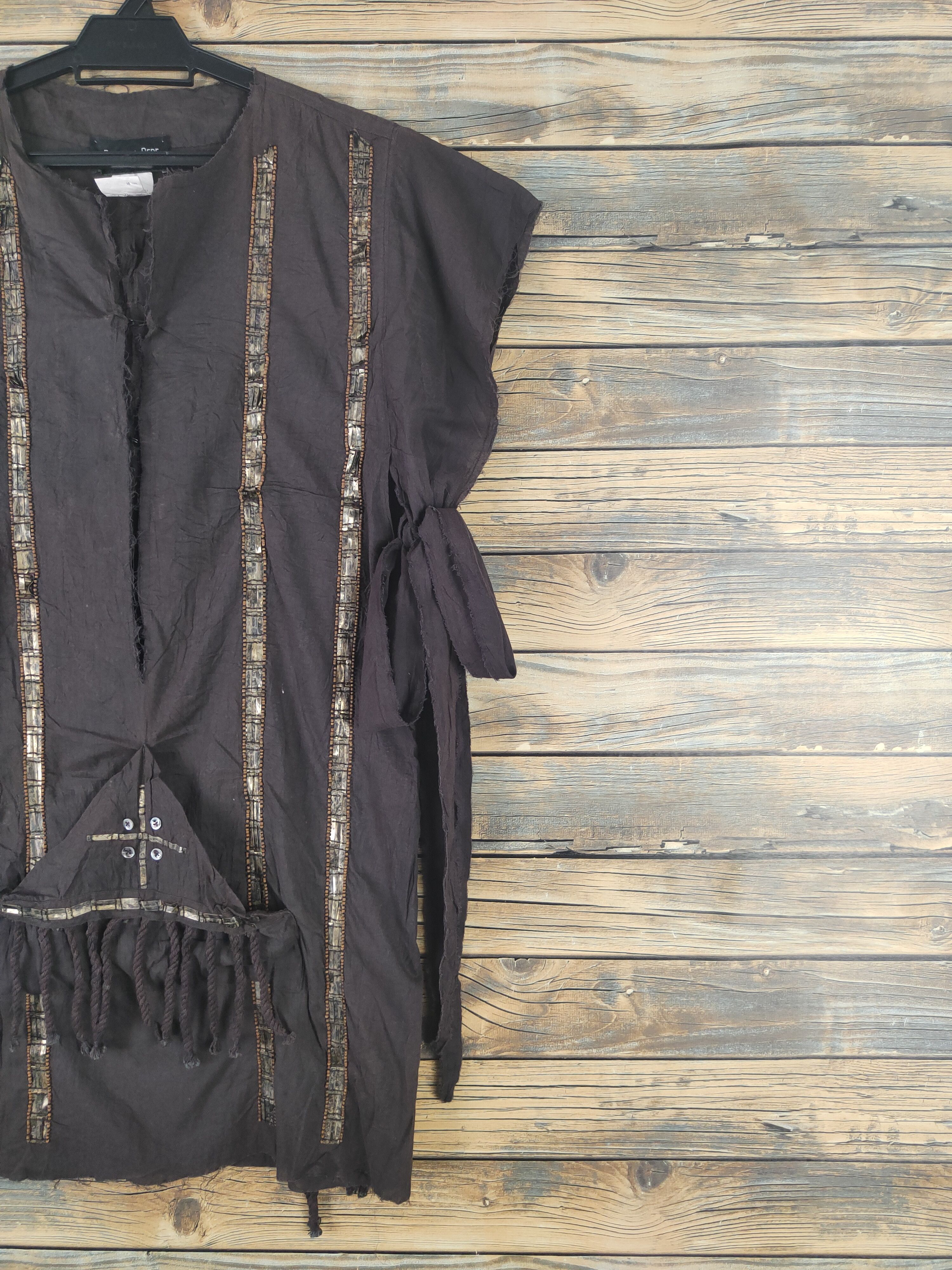 Patrizia Pepe × Vintage Retro Patrizia Pepe Dark Brown Blouses Size S / US 4 / IT 40 - 5 Thumbnail