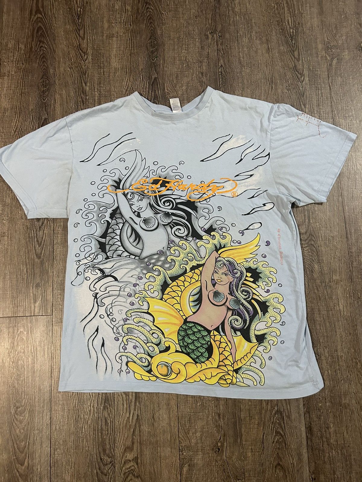 Ed Hardy Y2K Ed Hardy Mermaid All over print Size US XXL / EU 58 / 5 - 3 Thumbnail