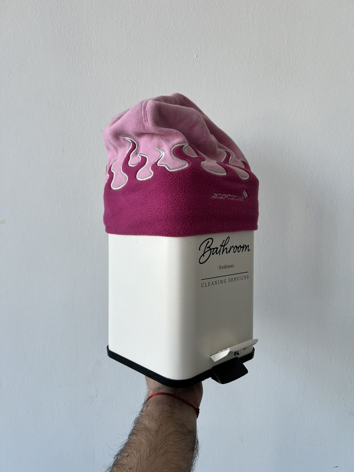Japanese Brand × Vintage Vintage Japanese Style Fire Y2K Winter Hat Size ONE SIZE - 4 Thumbnail