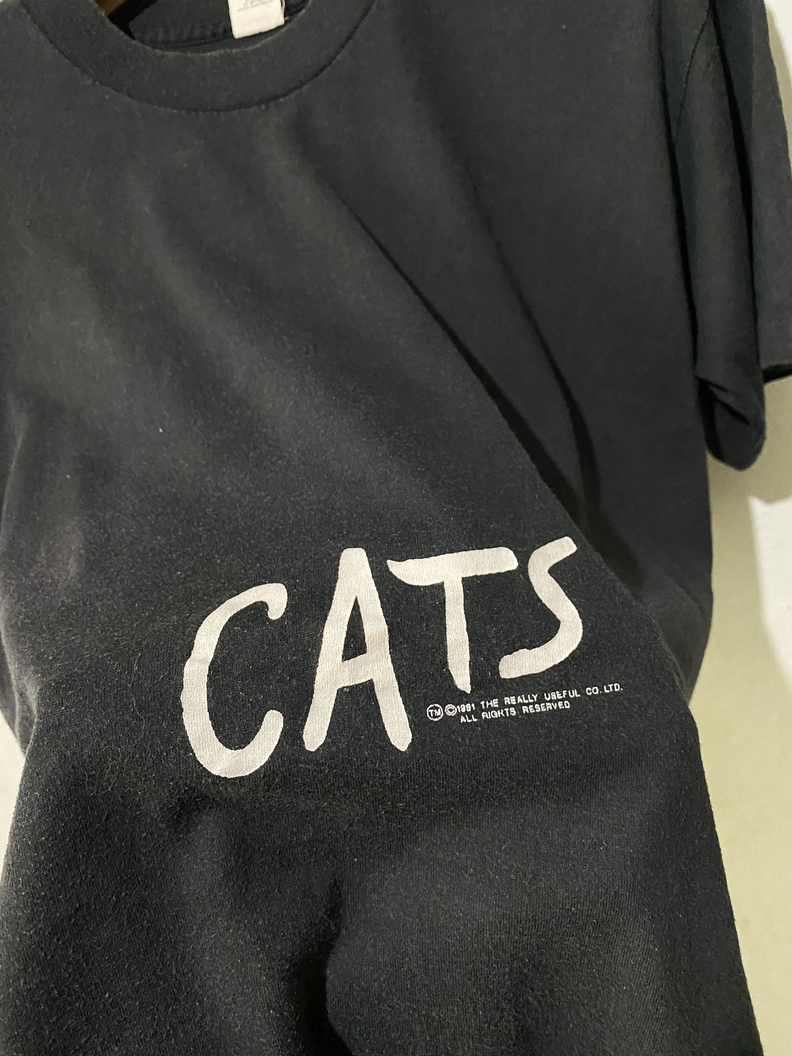 Vintage Vintage 80s Cats Andrew Lloyd Webber Shirt Size US M / EU 48-50 / 2 - 4 Thumbnail