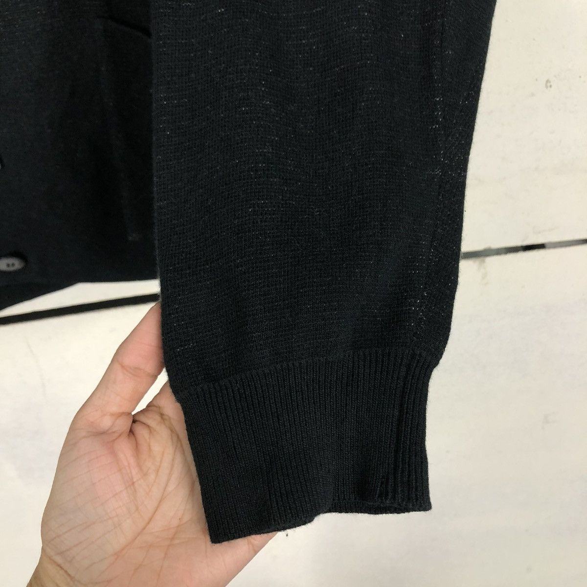 Japanese Brand 🔥VINTAGE BOMBER JACKET LE INDIGO PUR ISSEY MIYAKE Size US M / EU 48-50 / 2 - 18 Thumbnail