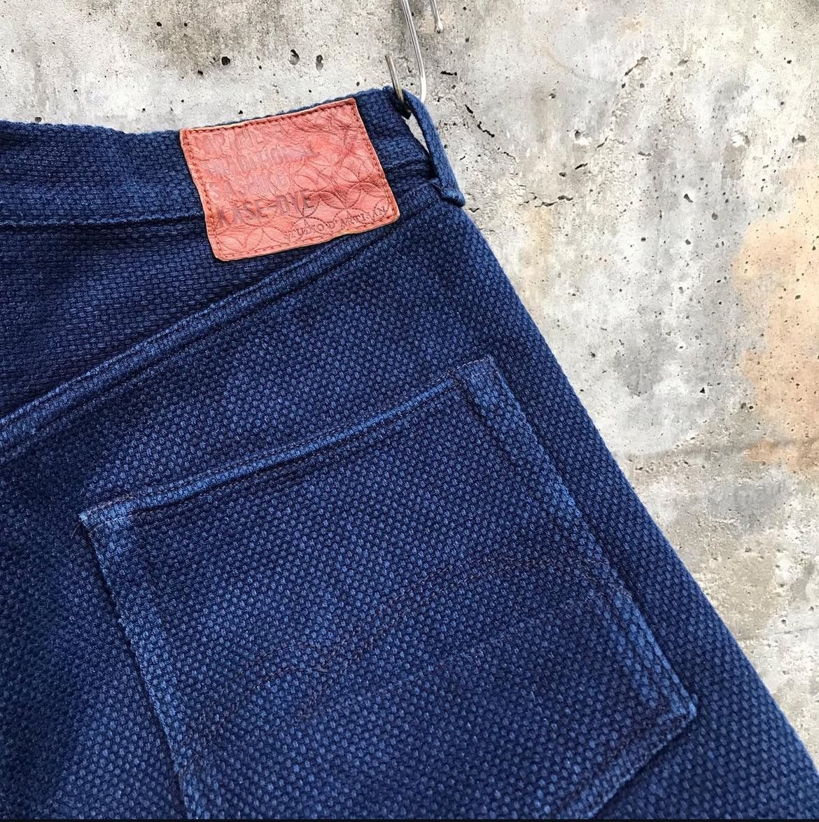 Studio D'Artisan RARE SASHIKO KASE-DYE by STUDIO D'ARTISAN Size US 33 - 6 Thumbnail