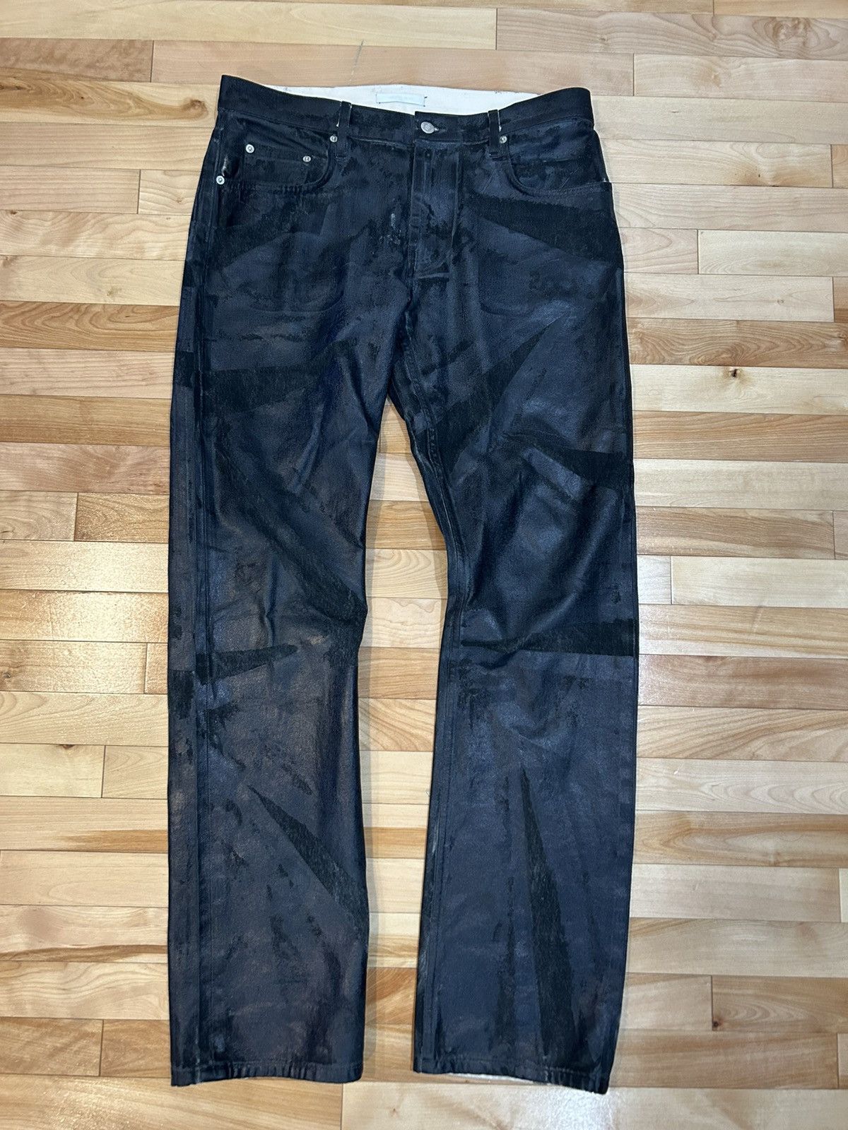 Helmut Lang Helmut Lang Waxed Denim Size US 32 / EU 48 - 1 Thumbnail