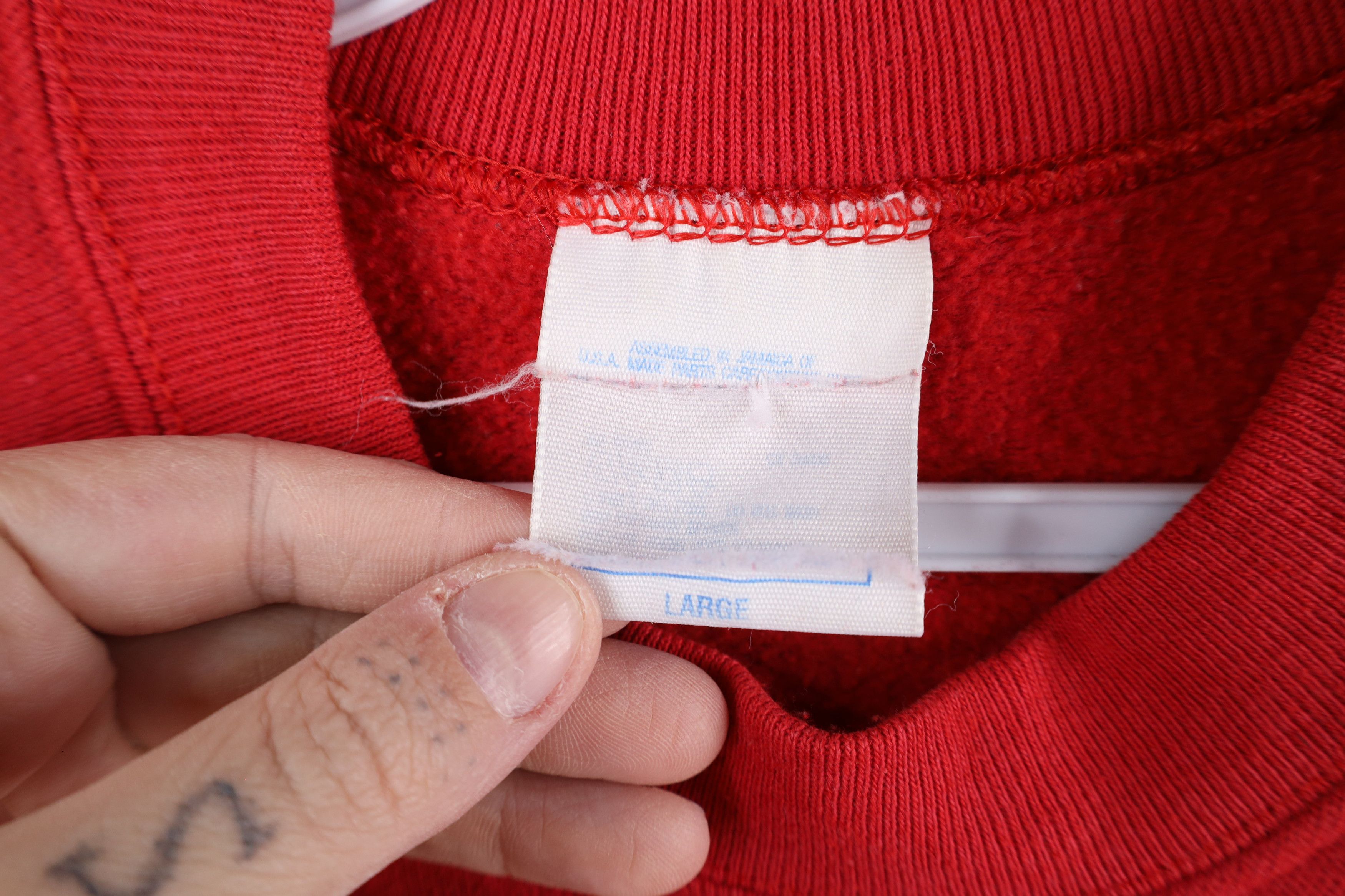 Vintage Vintage 90s Spell Ohio State University Crewneck Sweatshirt Size US L / EU 52-54 / 3 - 6 Thumbnail