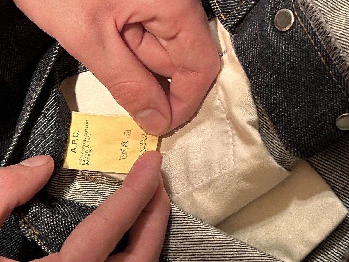 A.P.C. APC SELVEDGE STRIPE JEANS Size US 28 / EU 44 - 3 Thumbnail