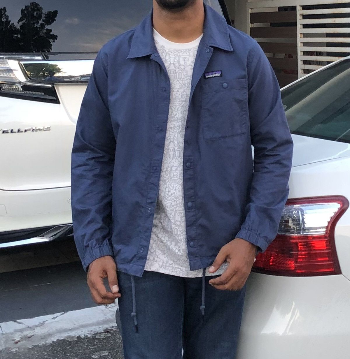 Patagonia PATAGONIA Lightweight All-wear Coach's Jacket In Stone Blue Size US XS / EU 42 / 0 - 8 Thumbnail