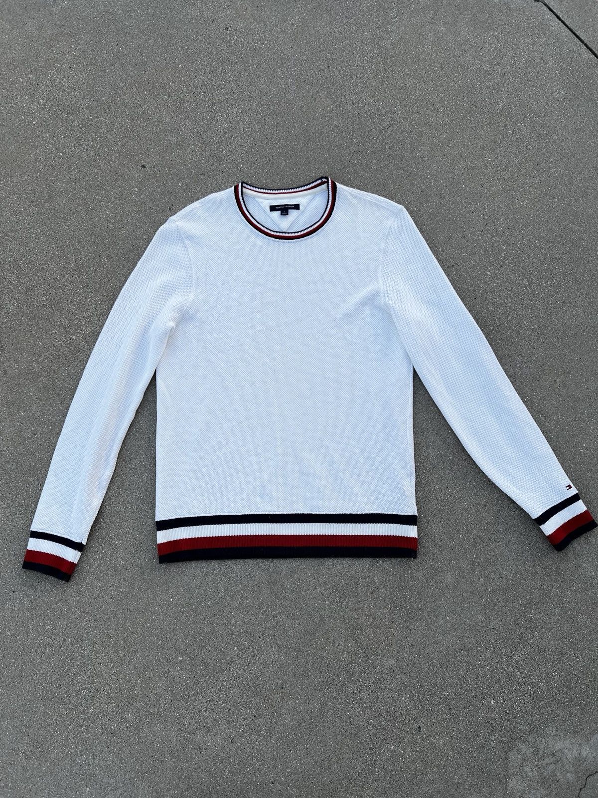 Tommy Hilfiger Tommy Hilfiger Knit Longsleeve - Ribbed Collar and Cuffs Size US M / EU 48-50 / 2 - 2 Thumbnail