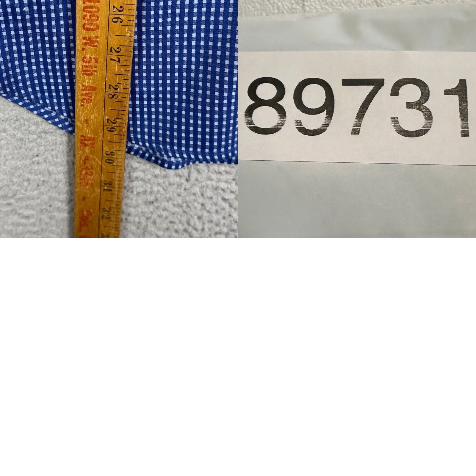 Robert Graham Robert Graham Shirt Mens XL Blue Check Modern Americana Tailored Fit Button Up Size US XL / EU 56 / 4 - 8 Thumbnail