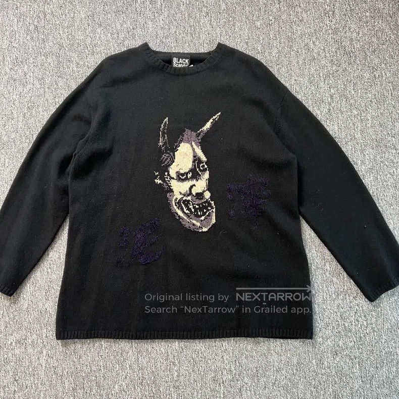 Yohji Yamamoto Yohji Yamamoto Black Sweater Size US L / EU 52-54 / 3 - 1 Thumbnail