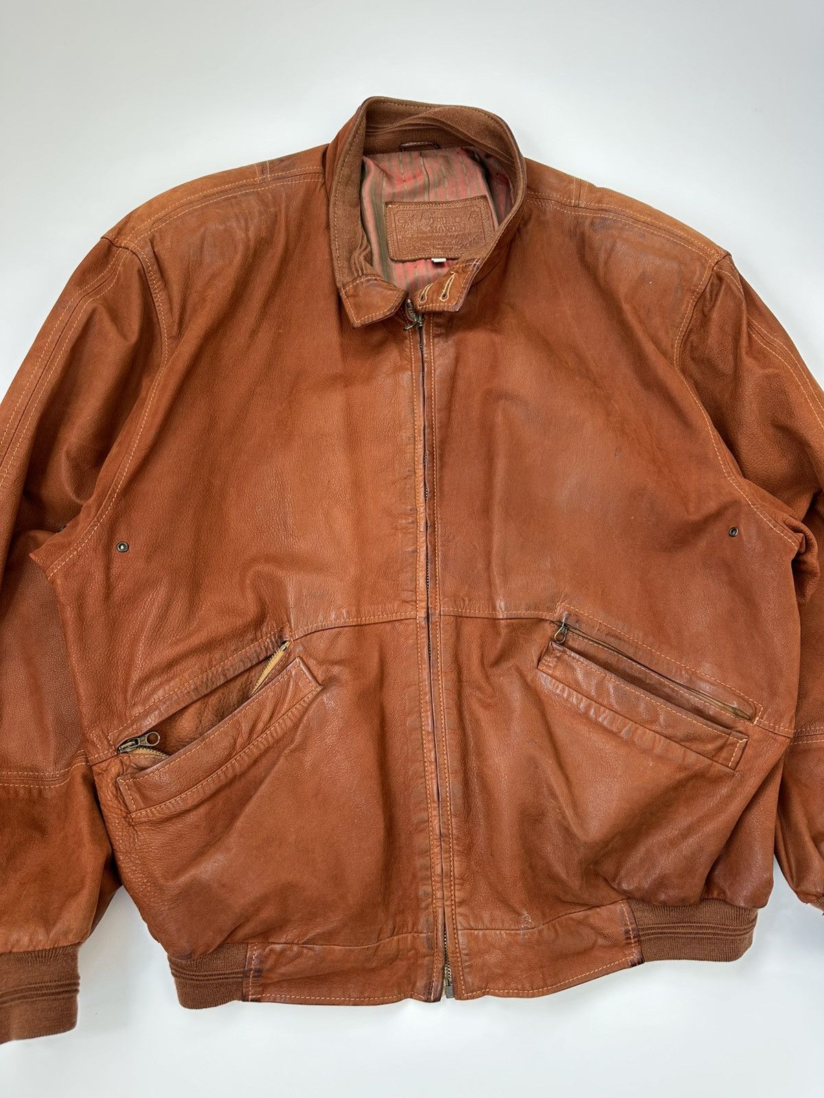 Leather Grando Chardin Leather Jacket Heavyweight Men's Classic Size US L / EU 52-54 / 3 - 7 Thumbnail