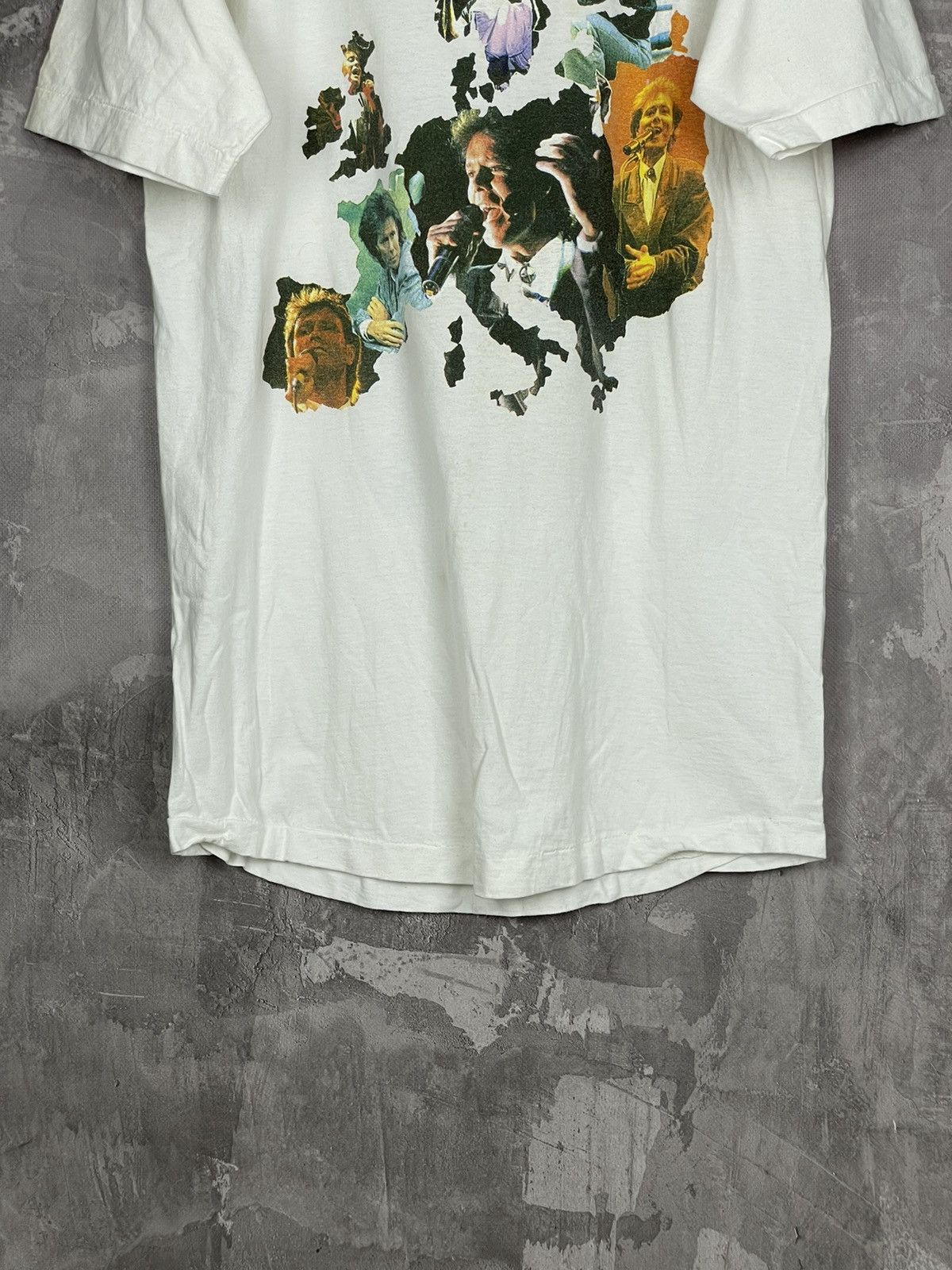 Band Tees × Vintage Cliff Richard Access Printed Tour TShirt 90s Pop Rock Roll Size US M / EU 48-50 / 2 - 6 Thumbnail